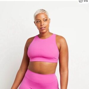stori by Katy Hearn strappy endurance sports bra.‎ Pink. Size 12